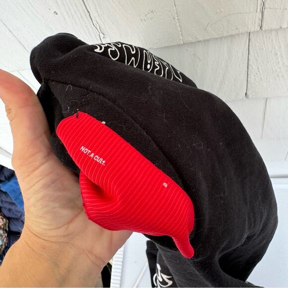 Saint JHN Not a Cult Black Sweatpants size Small - Picture 8 of 8